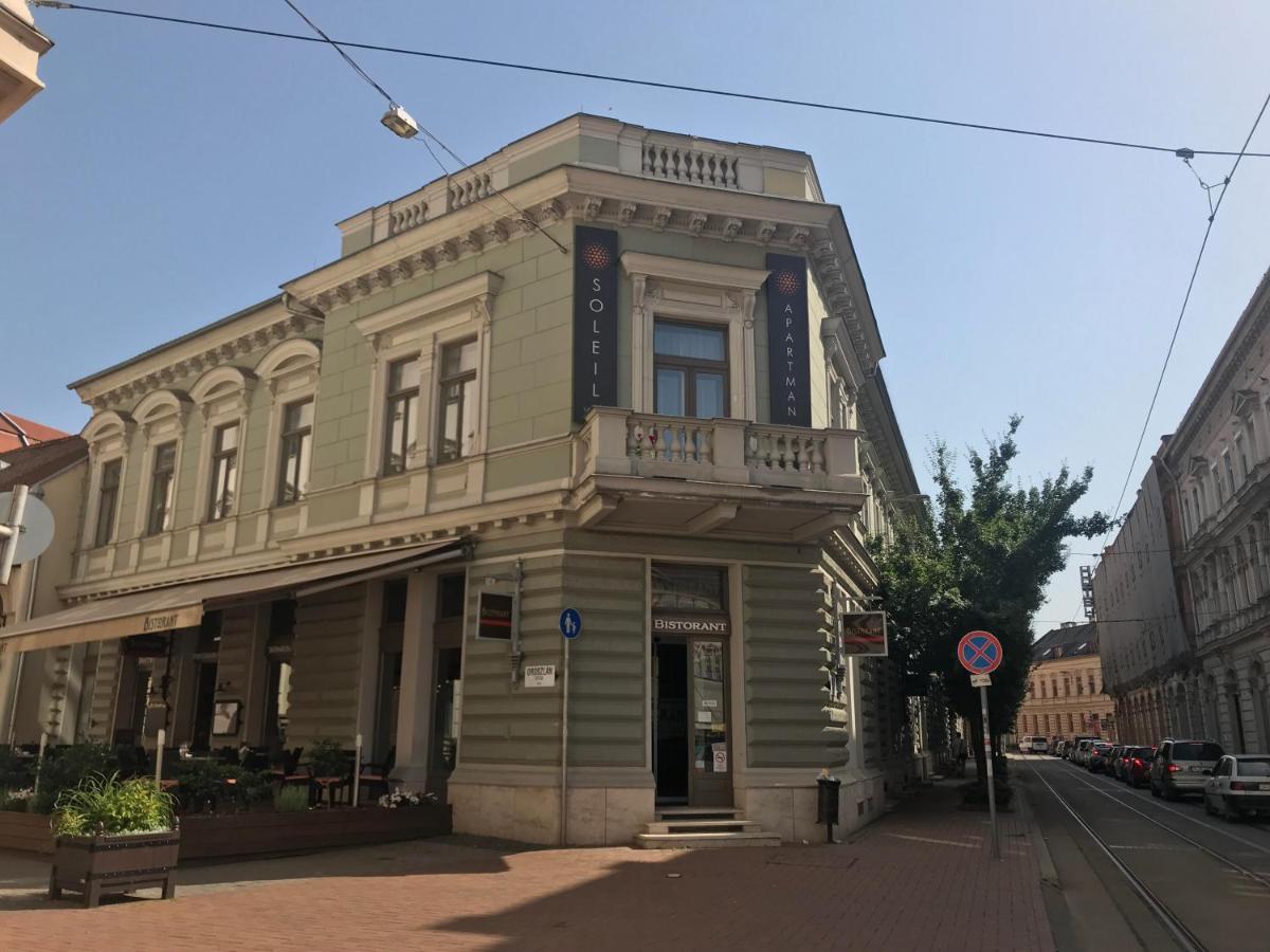 Soleil Apartman Szeged Exteriör bild